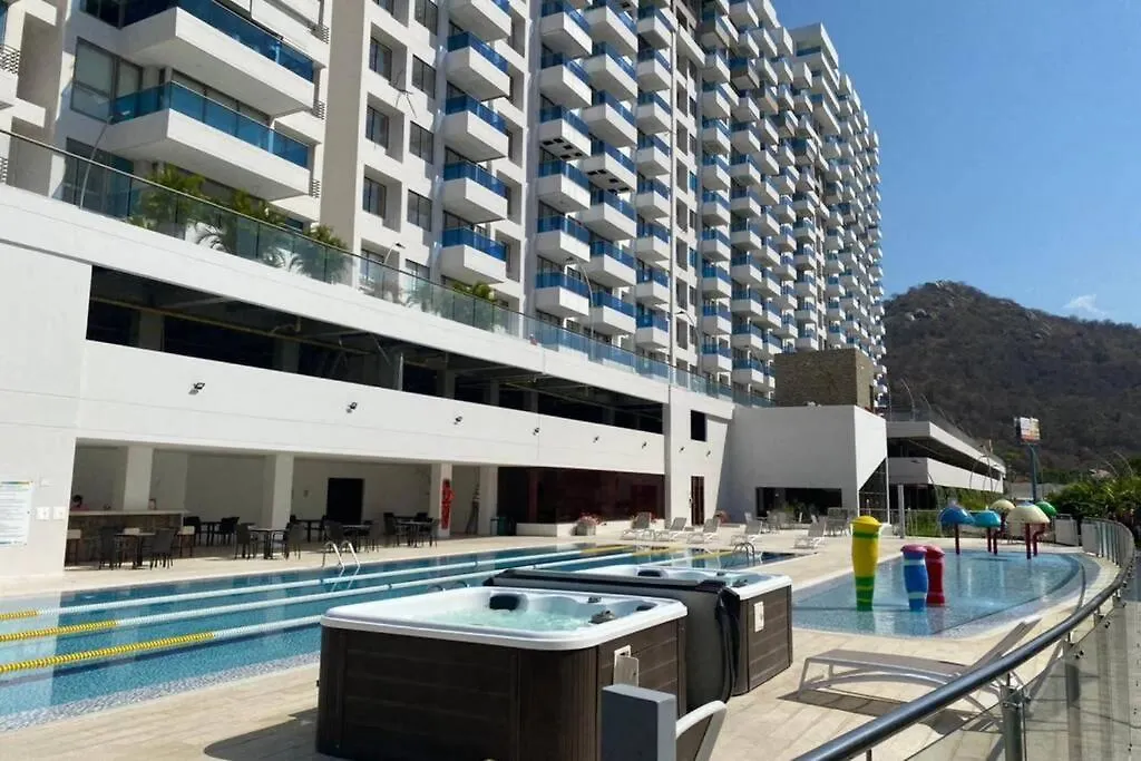 Apartamento Salida directa al mar! Samaria Club de playa, Pozos Colorados Santa Marta